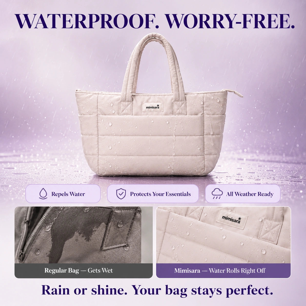 MimiSara Luna Tote Bag