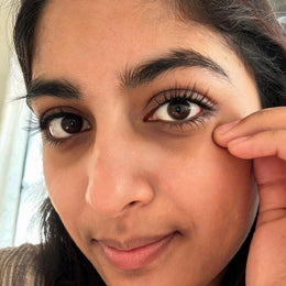 MimiSara lash lift customer photo