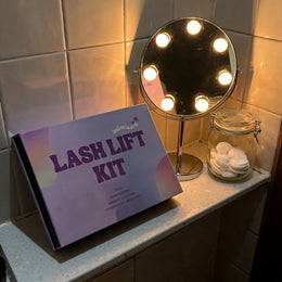 MimiSara lash lift customer photo