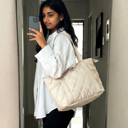 MimiSara Lume tote customer photo