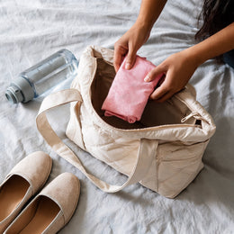 MimiSara Lume tote customer photo