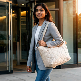 MimiSara Lume tote customer photo