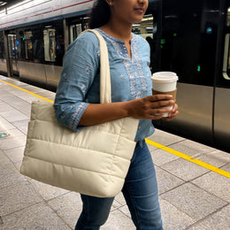 MimiSara Luna tote customer photo